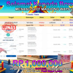 BUKTI JACKPOT SLOT MAHJONG WAYS 2 TERPERCAYA DI INDONESIA TGL 23-11-2024