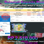 BUKTI JACKPOT SLOT MAHJONG WINS 3-BLACK SCETER TERPERCAYA DI INDONESIA TGL 21-11-2024