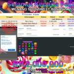 BUKTI JACKPOT SLOT SWEET BONANZA 1000 TERPERCAYA DI INDONESIA TGL 29-11-2024