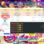 BUKTI JACKPOT SLOT 5000X MANIA TERPERCAYA DI INDONESIA TGL 01-12-2024