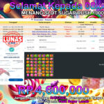 BUKTI JACKPOT SLOT SUGAR RUSH 1000 TERPERCAYA DI INDONESIA TGL 16-11-2024