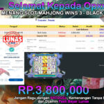 BUKTI JACKPOT SLOT MAHJONG WINS 3-BLACK SCETER TERPERCAYA DI INDONESIA TGL 20-11-2024