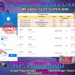 BUKTI JACKPOT SLOT SUPER WIN TERPERCAYA DI INDONESIA TGL 06-12-2024