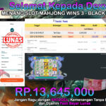 BUKTI JACKPOT SLOT MAHJONG WINS 3-BLACK SCATTER TERPERCAYA DI INDONESIA TGL 06-12-2024