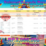 BUKTI JACKPOT SLOT MAHJONG WAYS 2 TERPERCAYA DI INDONESIA TGL 09-12-2024