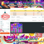 BUKTI JACKPOT SLOT SWEET BONANZA 1000 TERPERCAYA DI INDONESIA TGL 07-12-2024