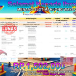 BUKTI JACKPOT SLOT MAHJONG WAYS 2 TERPERCAYA DI INDONESIA TGL 09-12-2024