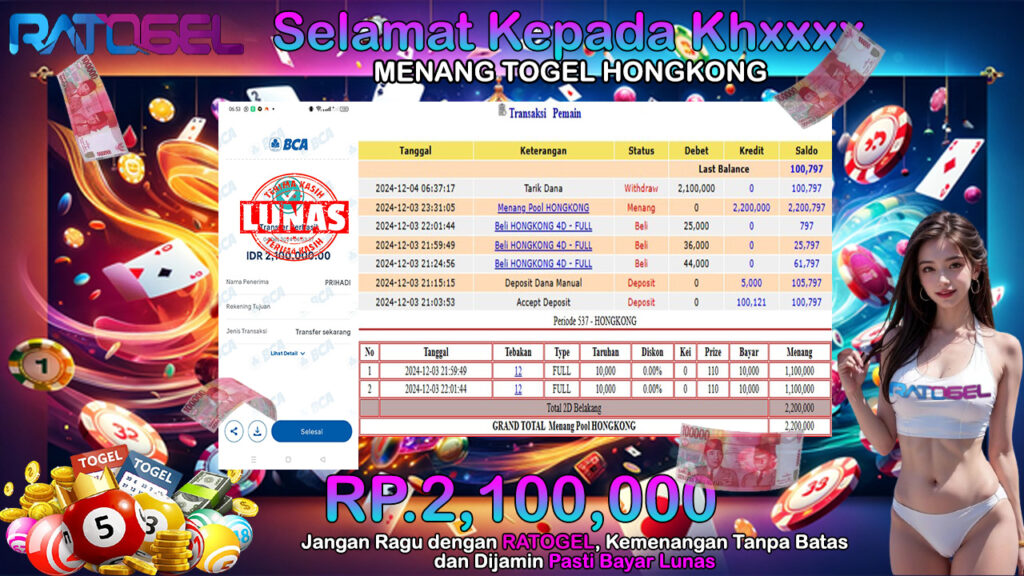 BUKTI JACKPOT TOGEL HONGKONG TERPERCAYA DI INDONESIA TGL 04-12-2024