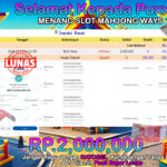 BUKTI JACKPOT SLOT MAHJONG WAYS TERPERCAYA DI INDONESIA TGL 14-12-2024